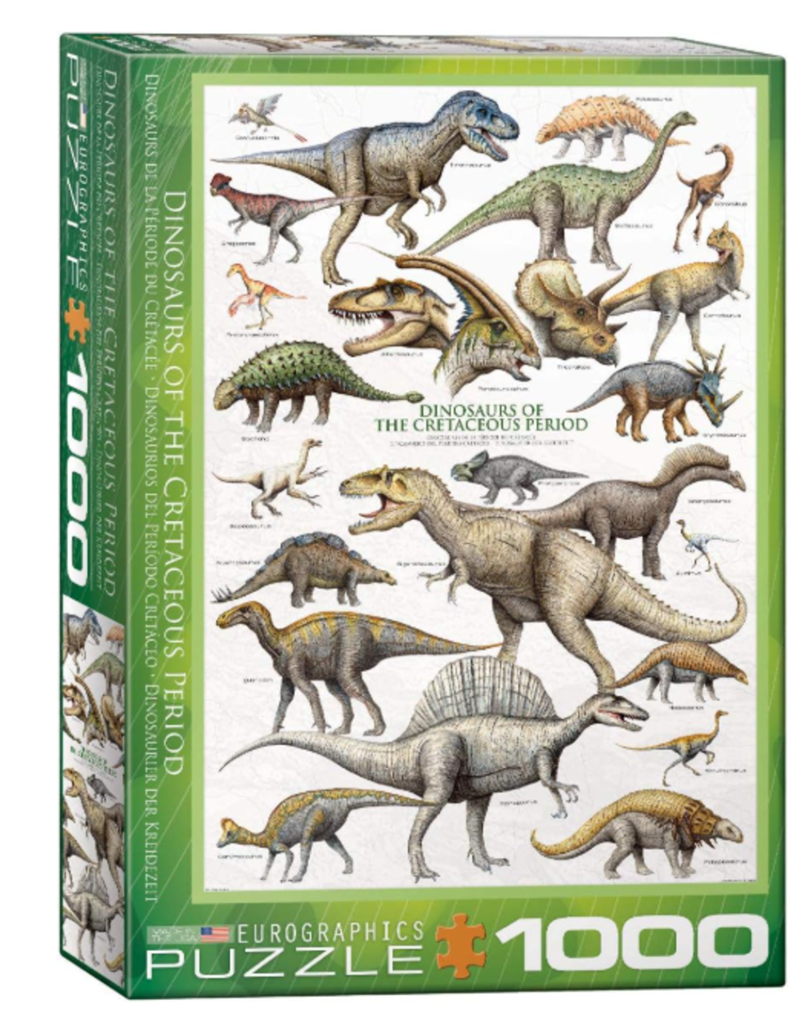 Eurographics Dinosaurs of Cretaceous Period - 1000pc