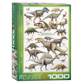 Eurographics Dinosaurs of Cretaceous Period - 1000pc