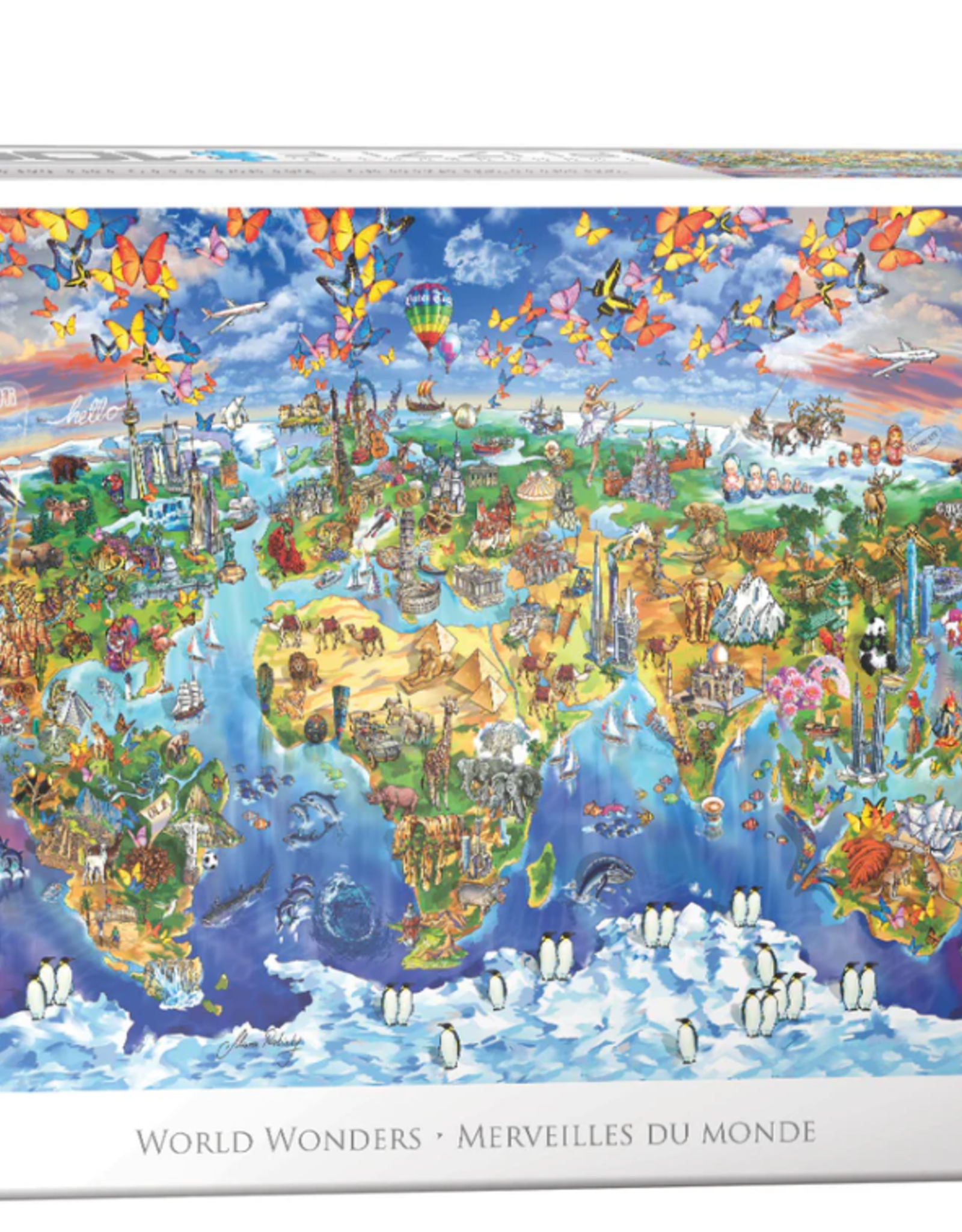 Eurographics World Wonders 1000 by MRavinky - 1000pc