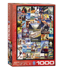 Eurographics Railroad Adventures - 1000pc