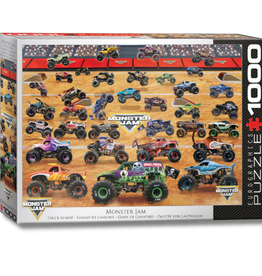 Eurographics Monster Jam Truck Lineup - 1000pc