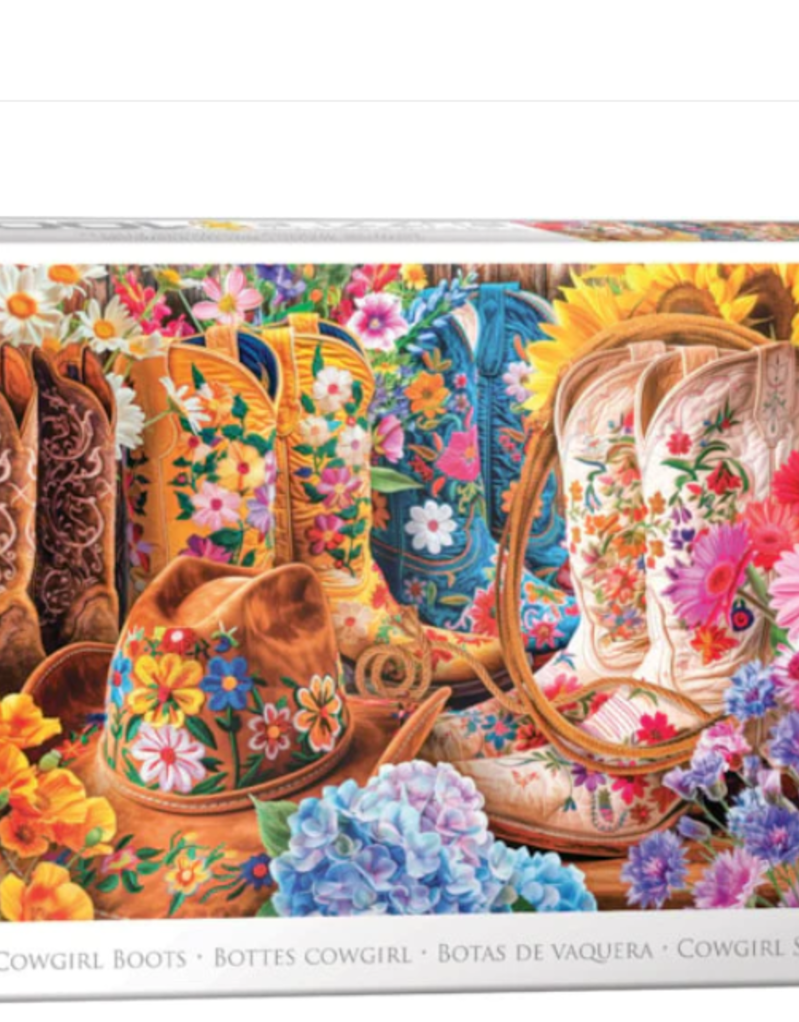 Eurographics Cowgirl Boots by Lars Stewart - 1000pc