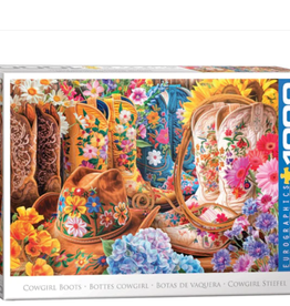 Eurographics Cowgirl Boots by Lars Stewart - 1000pc