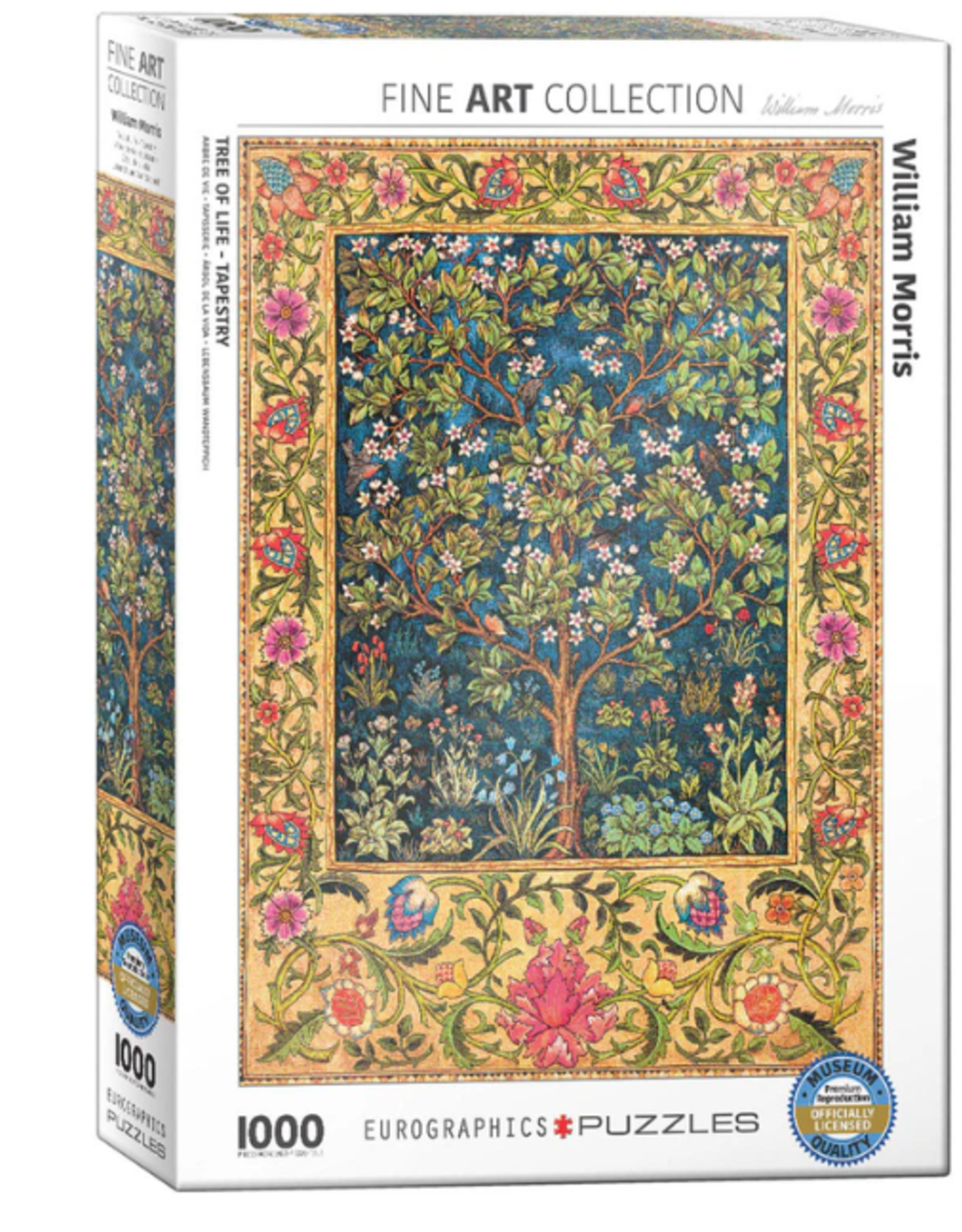 Eurographics Tree of Life Tapestry byMorris - 1000pc