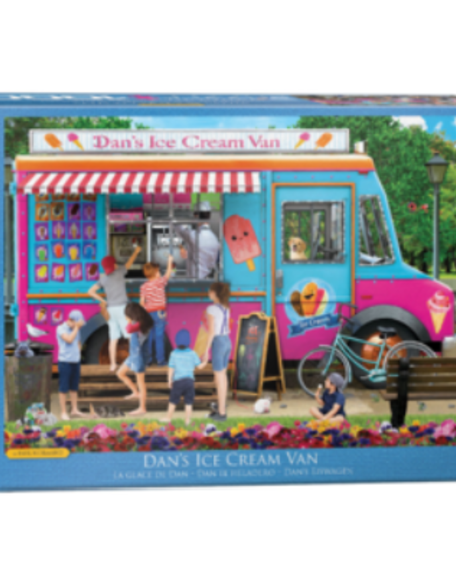 Eurographics Dan's Ice Cream Van by Normand - 1000pc