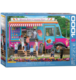 Eurographics Dan's Ice Cream Van by Normand - 1000pc