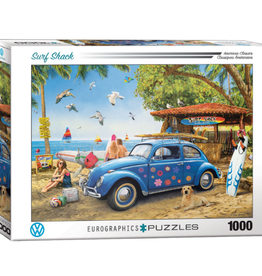 Eurographics VW Beetle Surf Shack - 1000pc