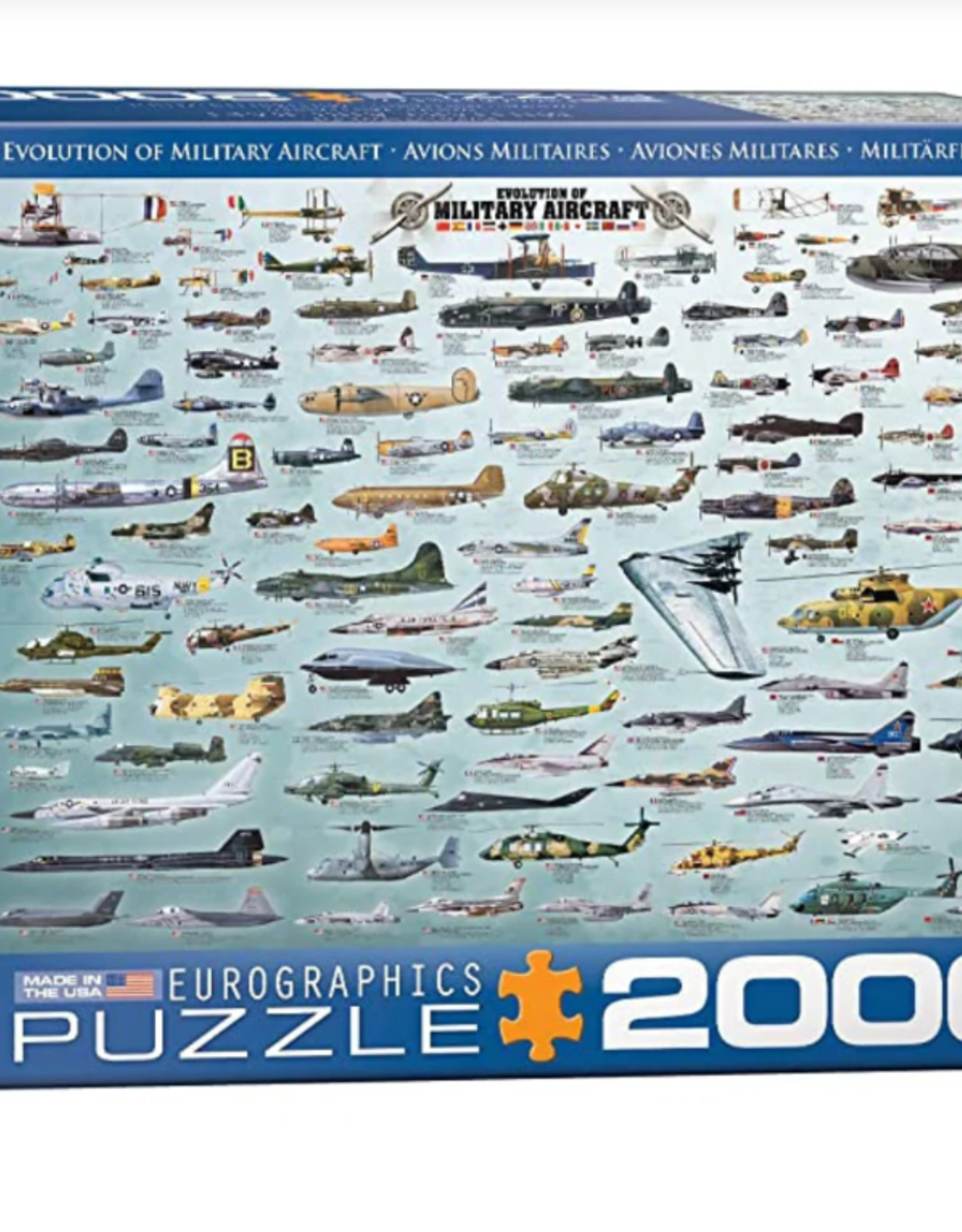 Eurographics Evolution of Military Aircraft - 2000pc