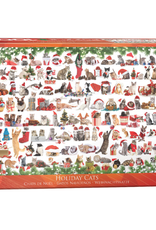 Eurographics Holiday Cats - 1000pc
