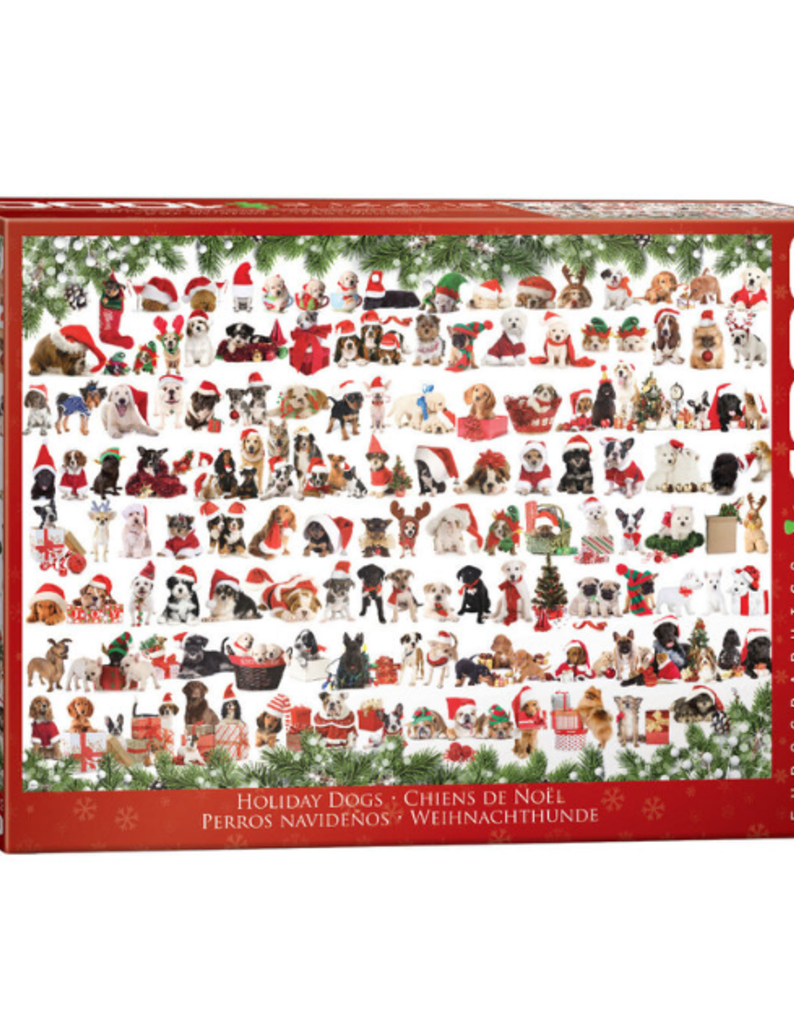 Eurographics Holiday Dogs - 1000pc