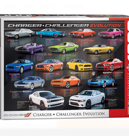 Eurographics Dodge Charger Challenger - 1000pc