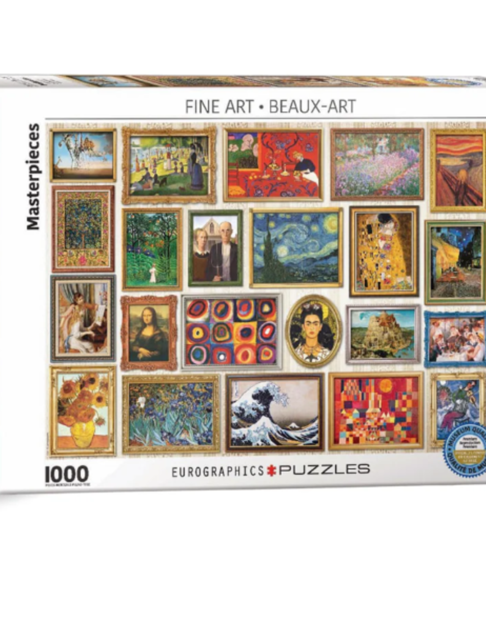 Eurographics Masterpiece Collage 1000 pc