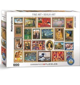 Eurographics Masterpiece Collage 1000 pc - 1000