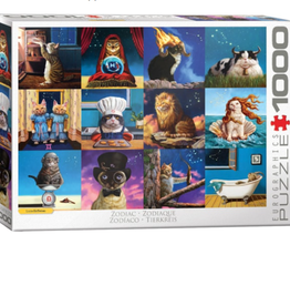 Eurographics Zodiac Cats - 1000