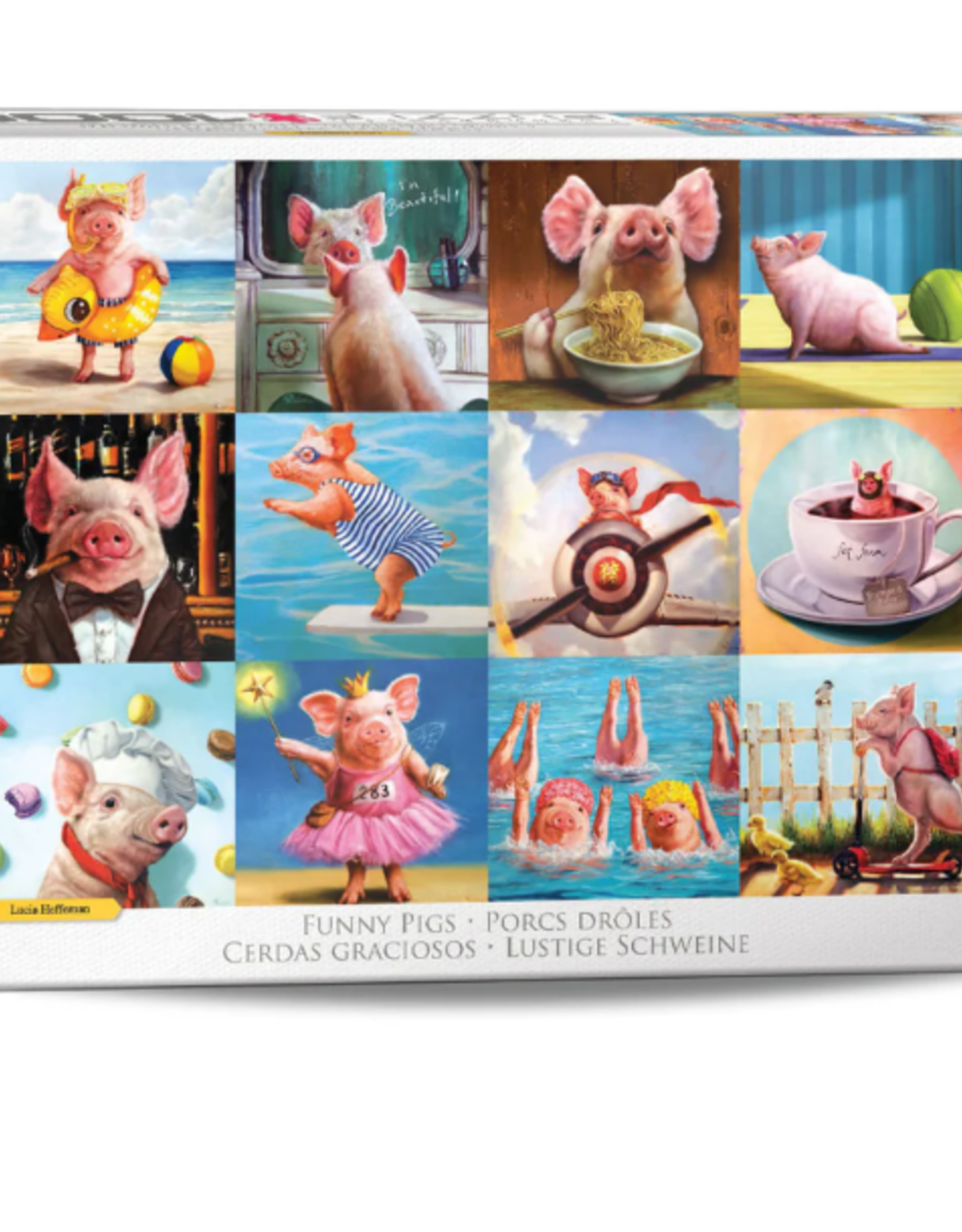 Eurographics Funny Pigs - 1000pc