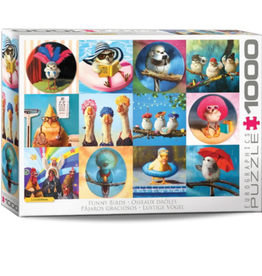 Eurographics Funny Birds by Lucia Heffernan 1000pc