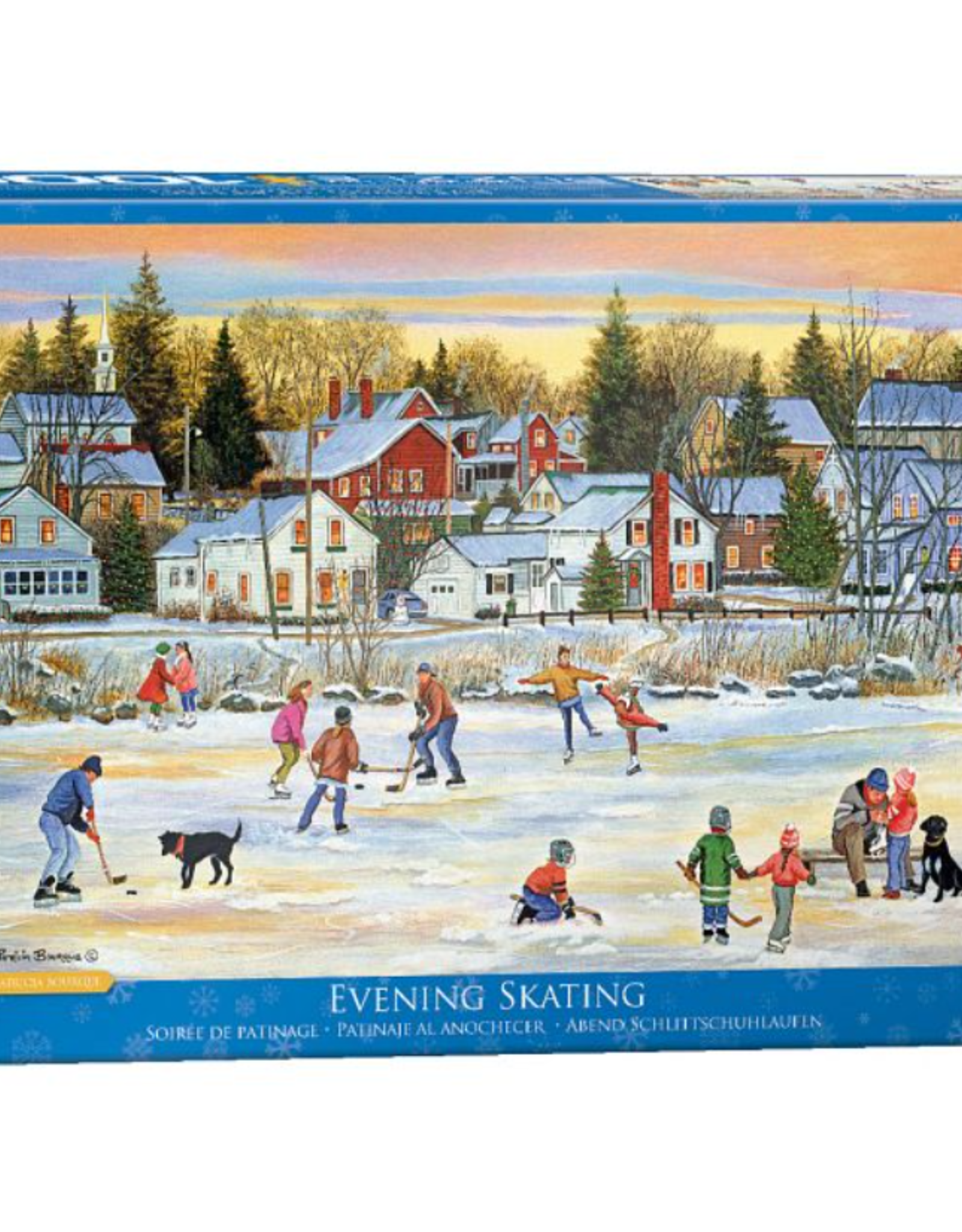 Eurographics Evening Skating by Bourque - 1000pc