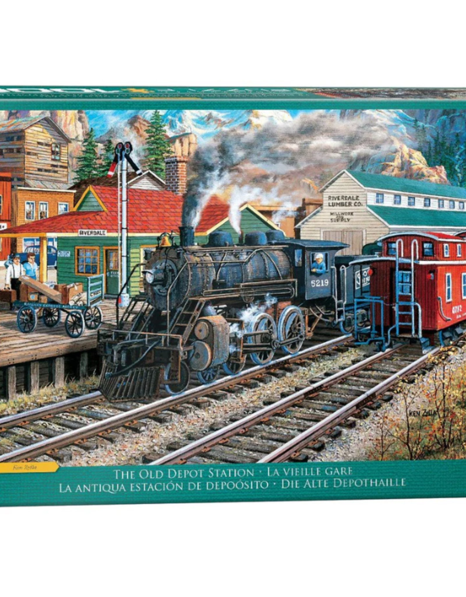 Eurographics The Old Depot Station by KZ - 1000pc