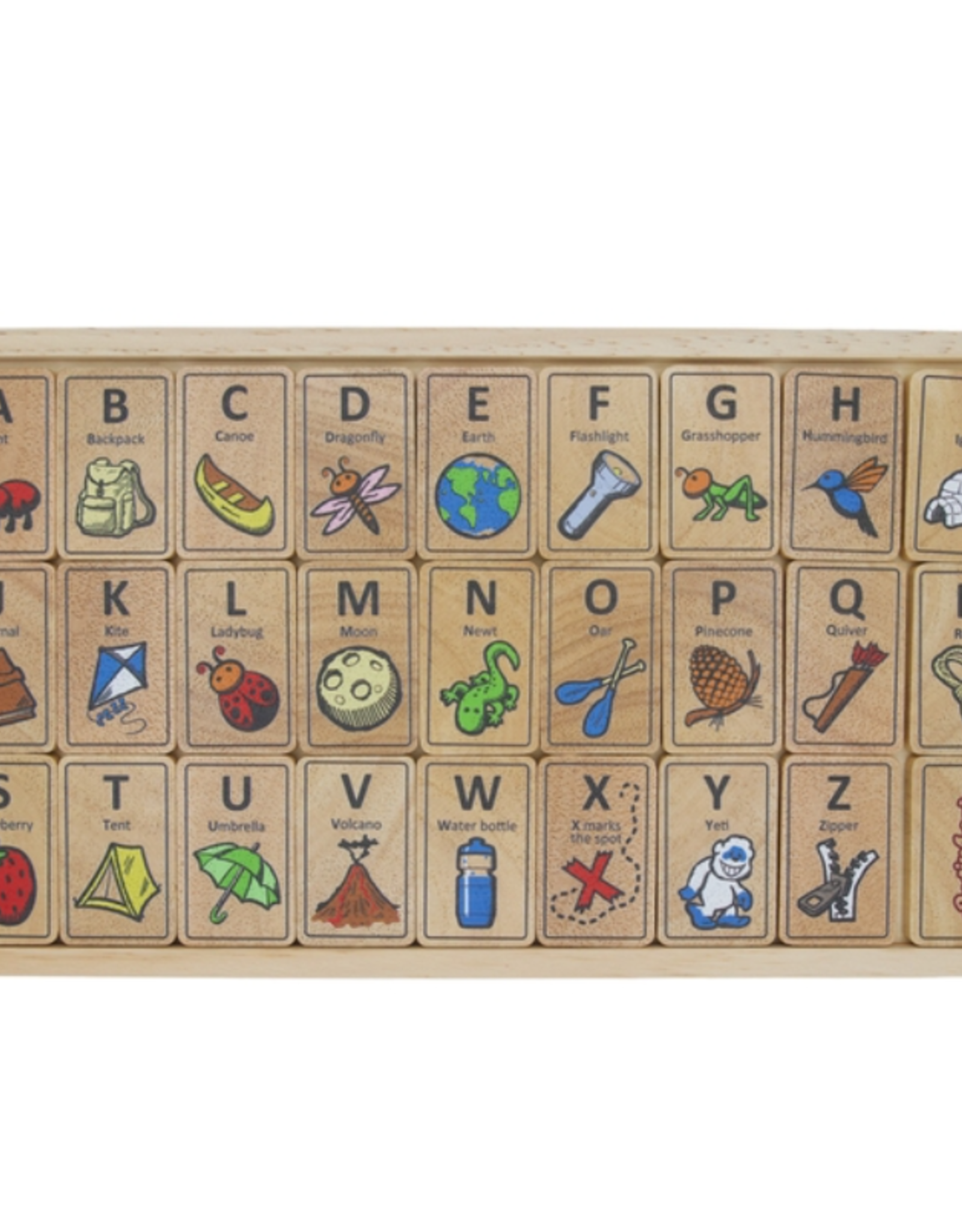 BeginAgain Alphabet Adventures Tiles