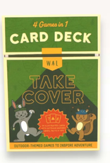 Wild Life Outdoor Adventure Take Cover - 4 in 1 Card Game