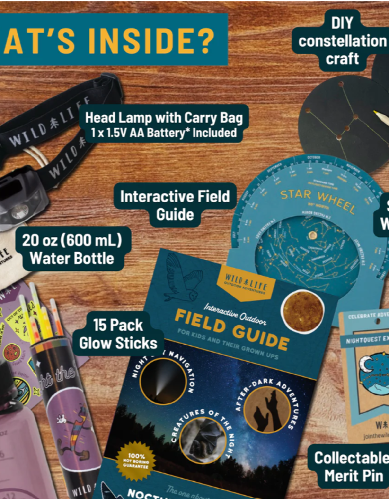 Wild Life Outdoor Adventure Night Quest Voyager Outdoor Adventure Kit