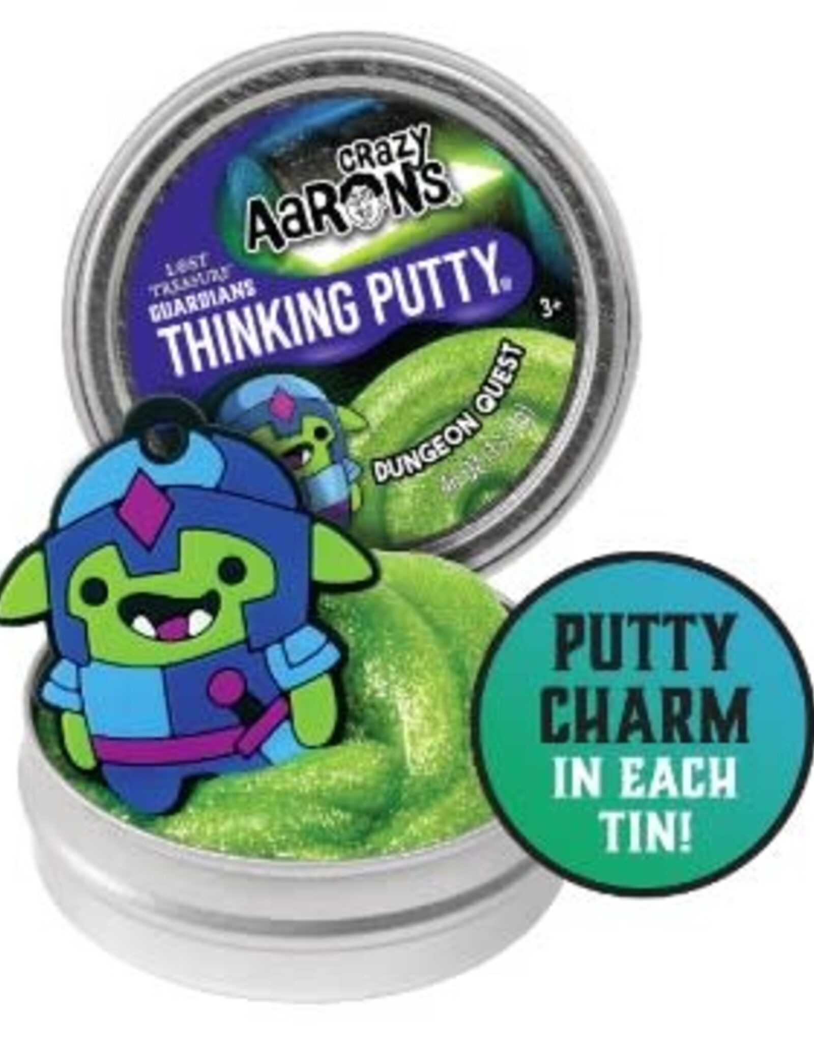 Crazy Aarons's Thinking Putty 2" MINI THINKING PUTTY - LOST TREASURE GUARDIANS