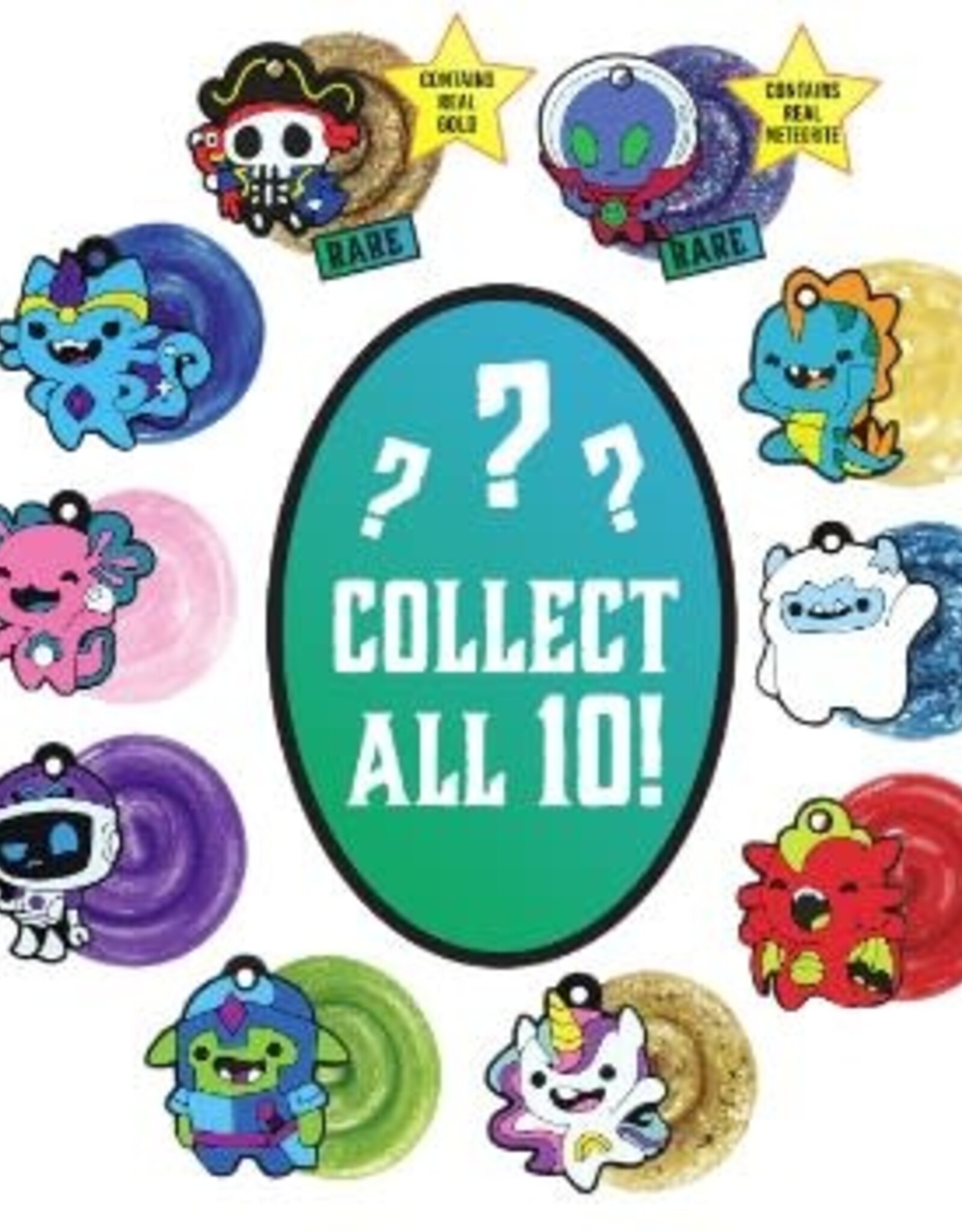 Crazy Aarons's Thinking Putty 2" MINI THINKING PUTTY - LOST TREASURE GUARDIANS