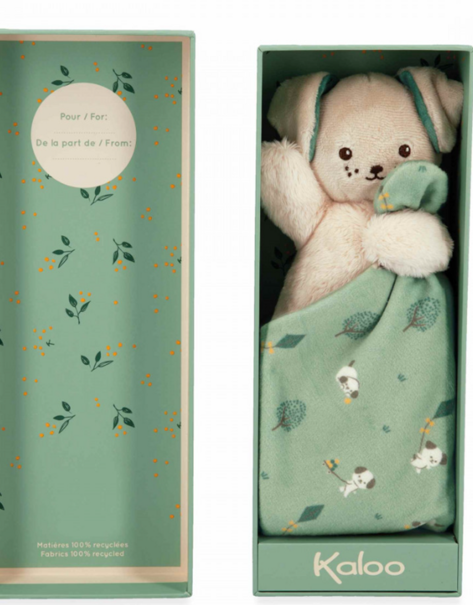 Kaloo DOUDOU DOG - GREEN