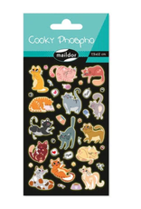 maildor Cooky Stickers Cats - 36 Stickers