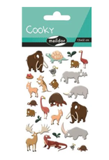 maildor Cooky Stickers Prehistory - 25 Stickers