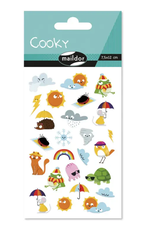 maildor Cooky Stickers Weather - 25 Stickers