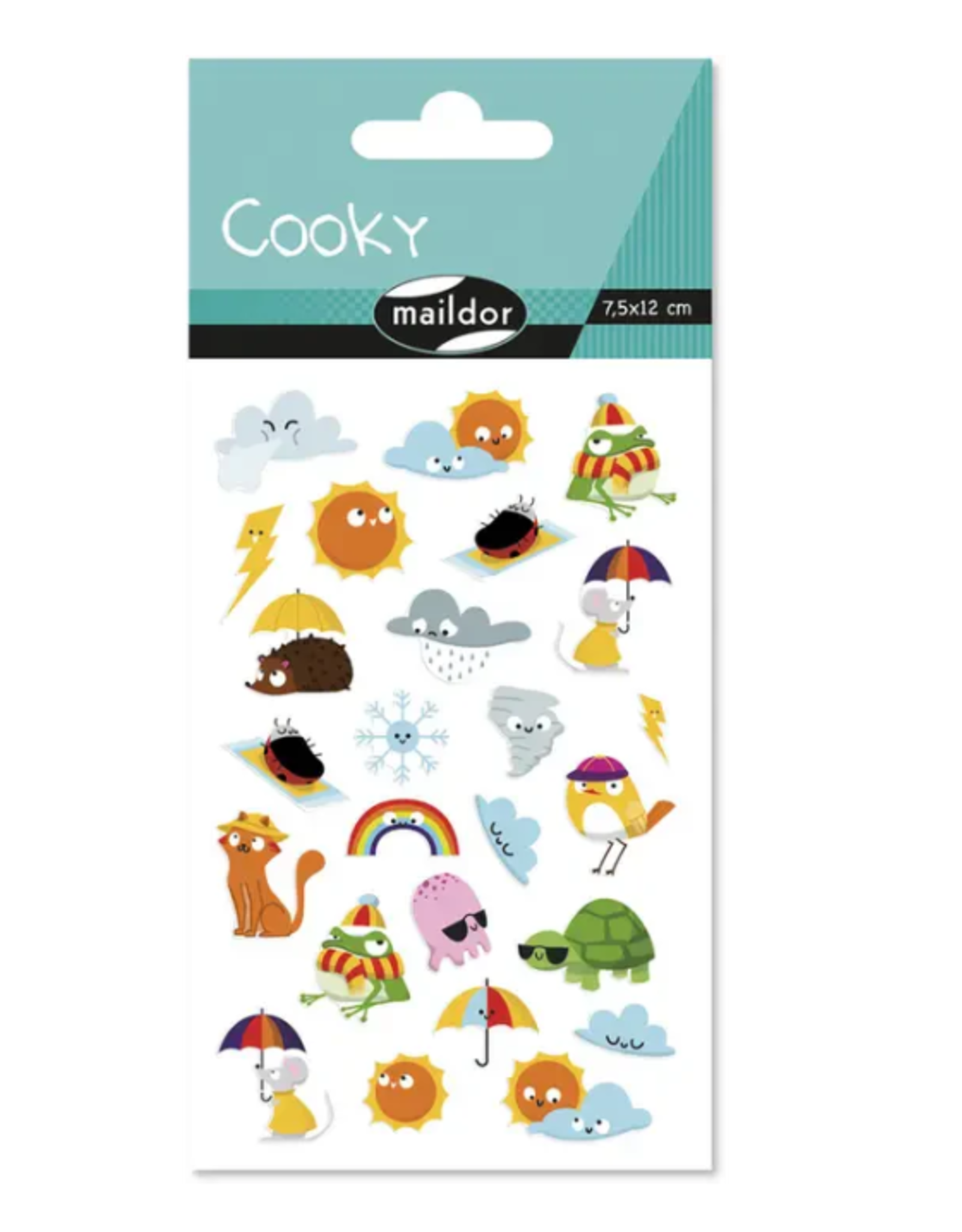 maildor Cooky Stickers Weather - 25 Stickers