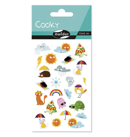 maildor Cooky Stickers Weather - 25 Stickers