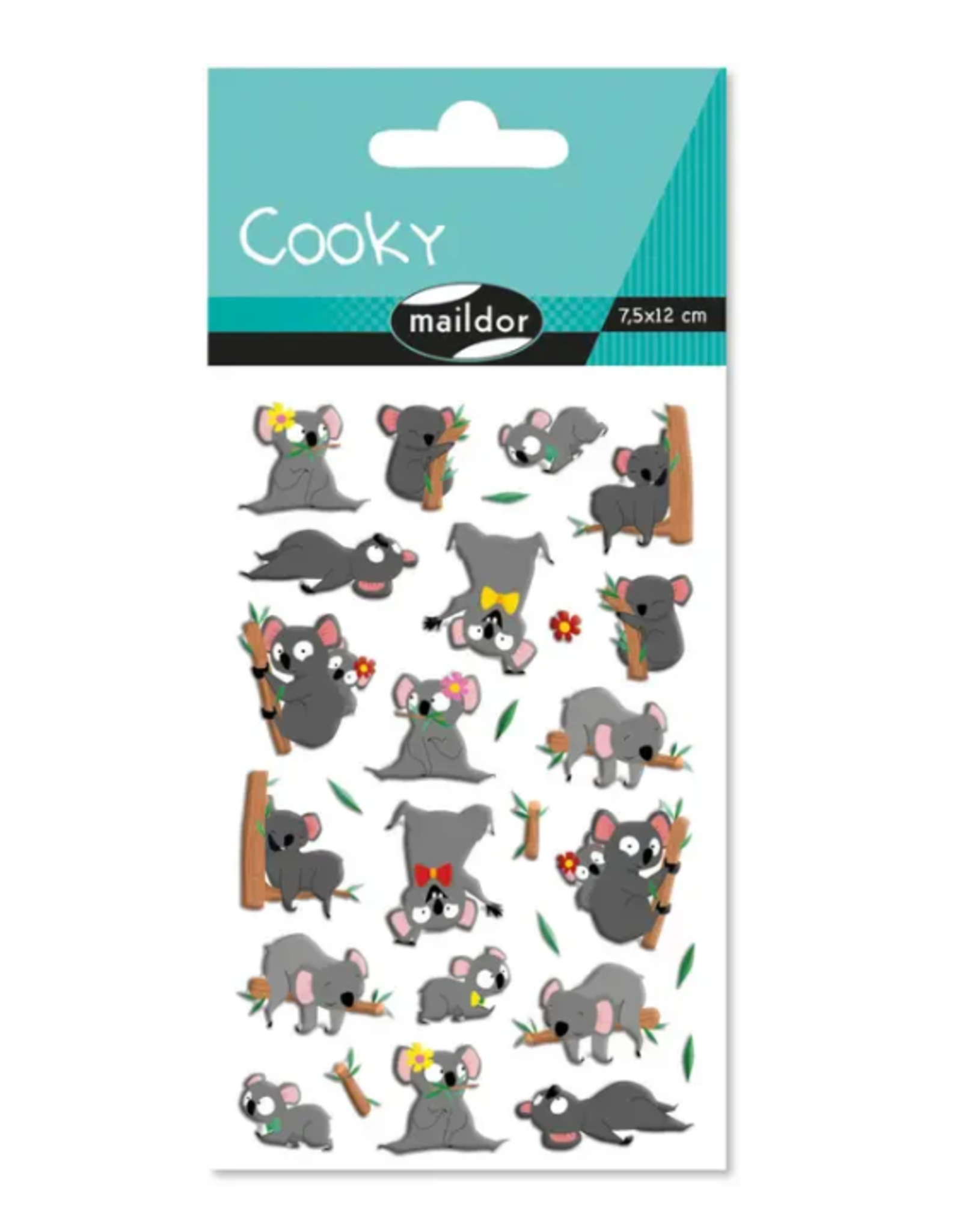 maildor Cooky Stickers Koalas - 20 Stickers