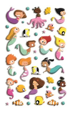 maildor Cooky Stickers Mermaids - 36 Stickers