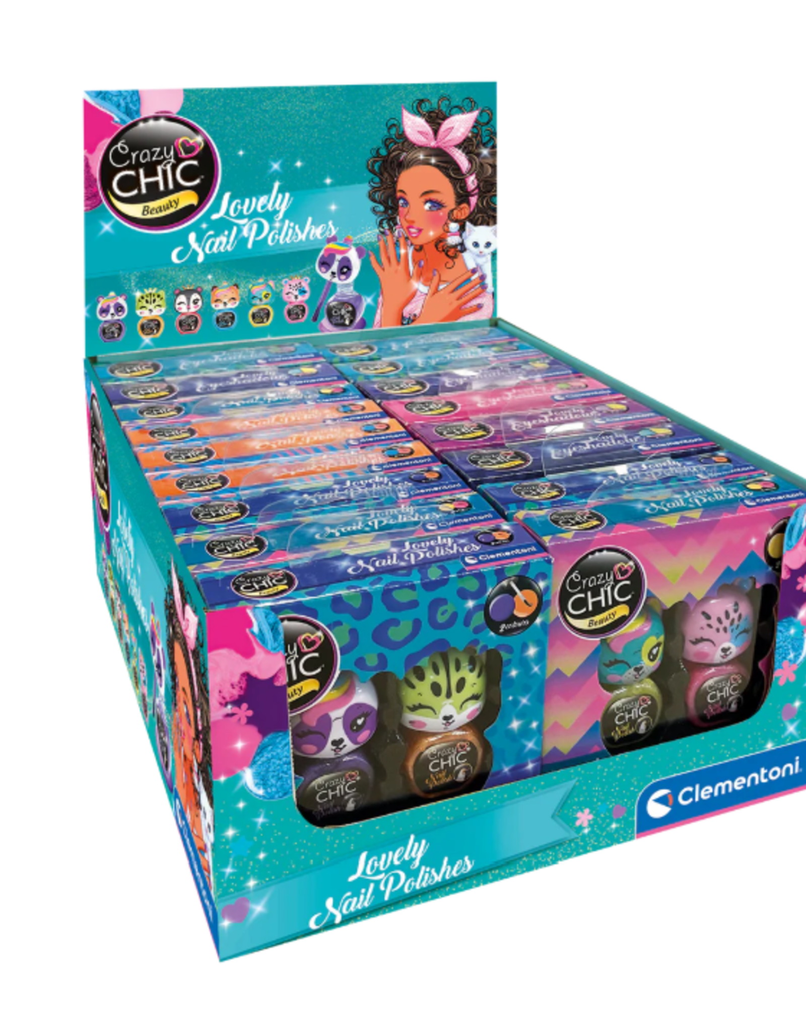 Crazy Chic CRAZY CHIC- LOVELY KIT OF 2 NAILPOLISH ASST.