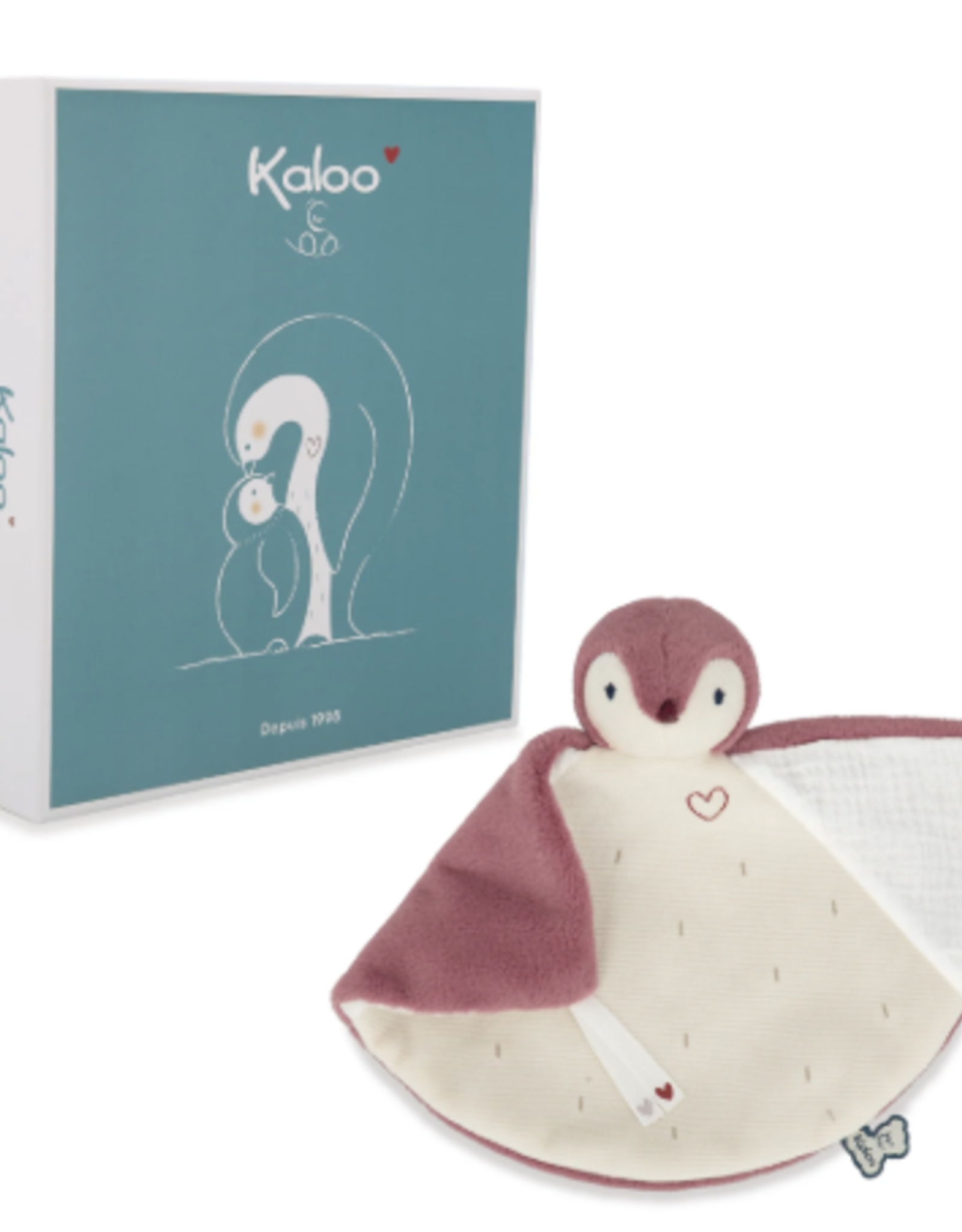 Kaloo DOUDOU PENGUIN - PINK