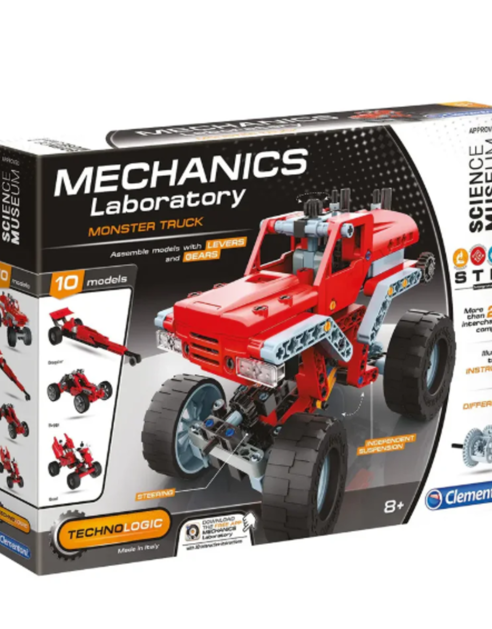 Clementoni MECHANICS LAB- MONSTER TRUCK