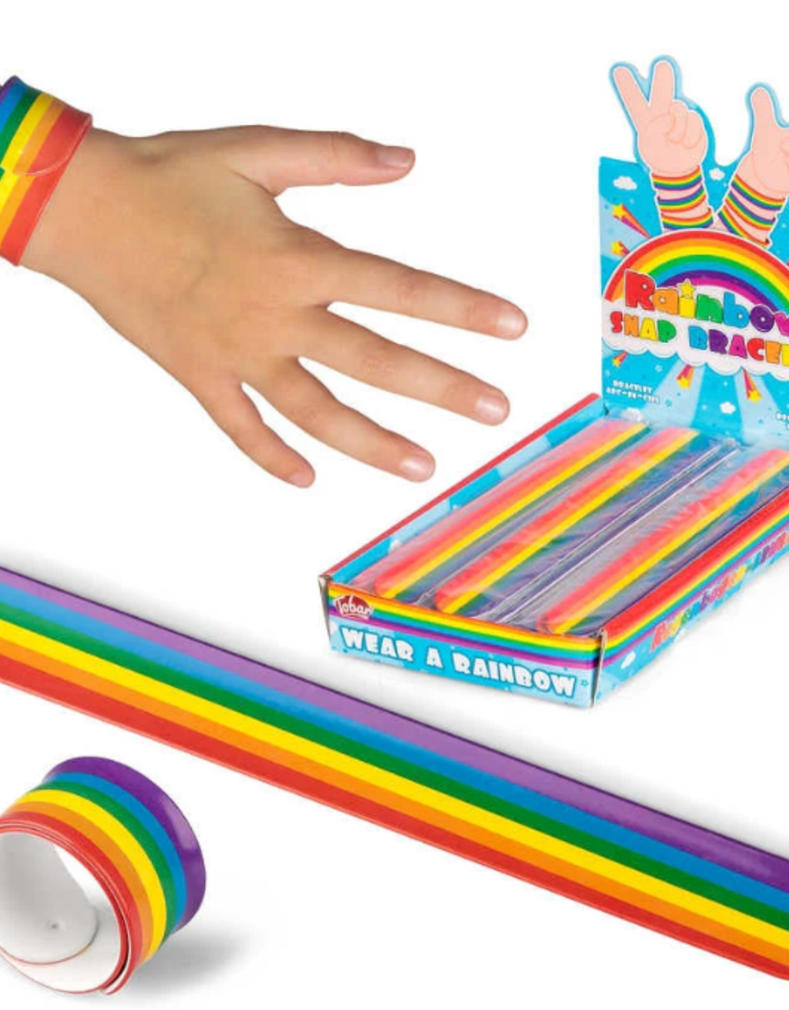 One for Fun RAINBOW SNAP BRACELET