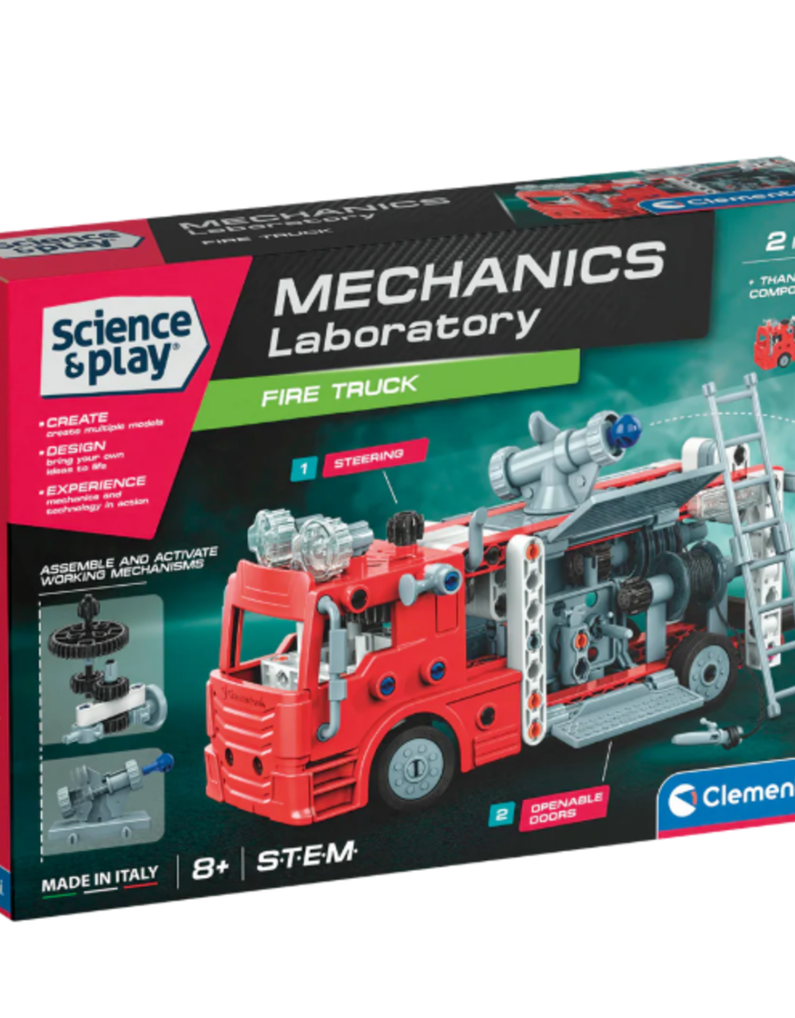 Clementoni SCIENCE & PLAY- MECHANICS - FIRE TRUCK