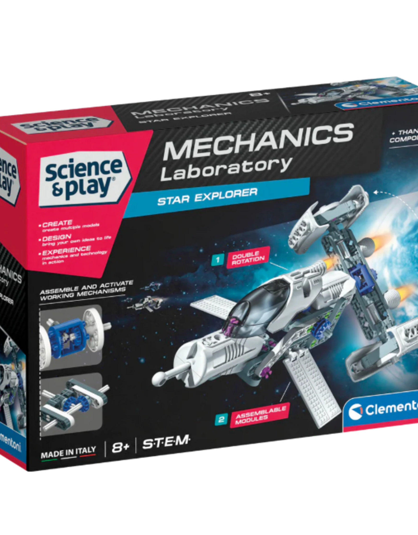 Clementoni SCIENCE & PLAY- MECHANICS - STAR EXPLORER