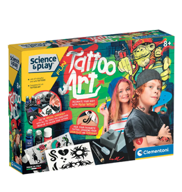 Clementoni SCIENCE & PLAY- TATTOO ART