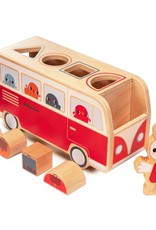 Lilliputiens SHAPE SORTER BUS