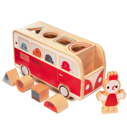 Lilliputiens SHAPE SORTER BUS