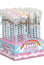 One for Fun UNICORN PENCIL AND ERASERS