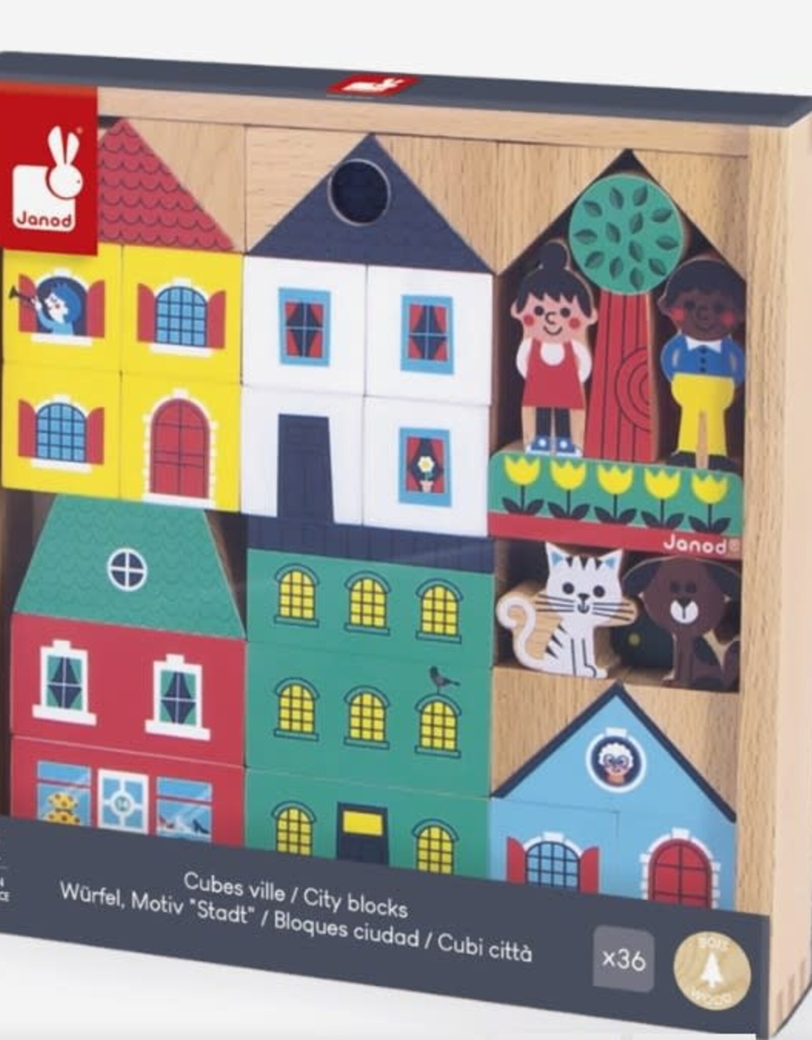 Janod CROSS ROADS - CITY BLOCKS