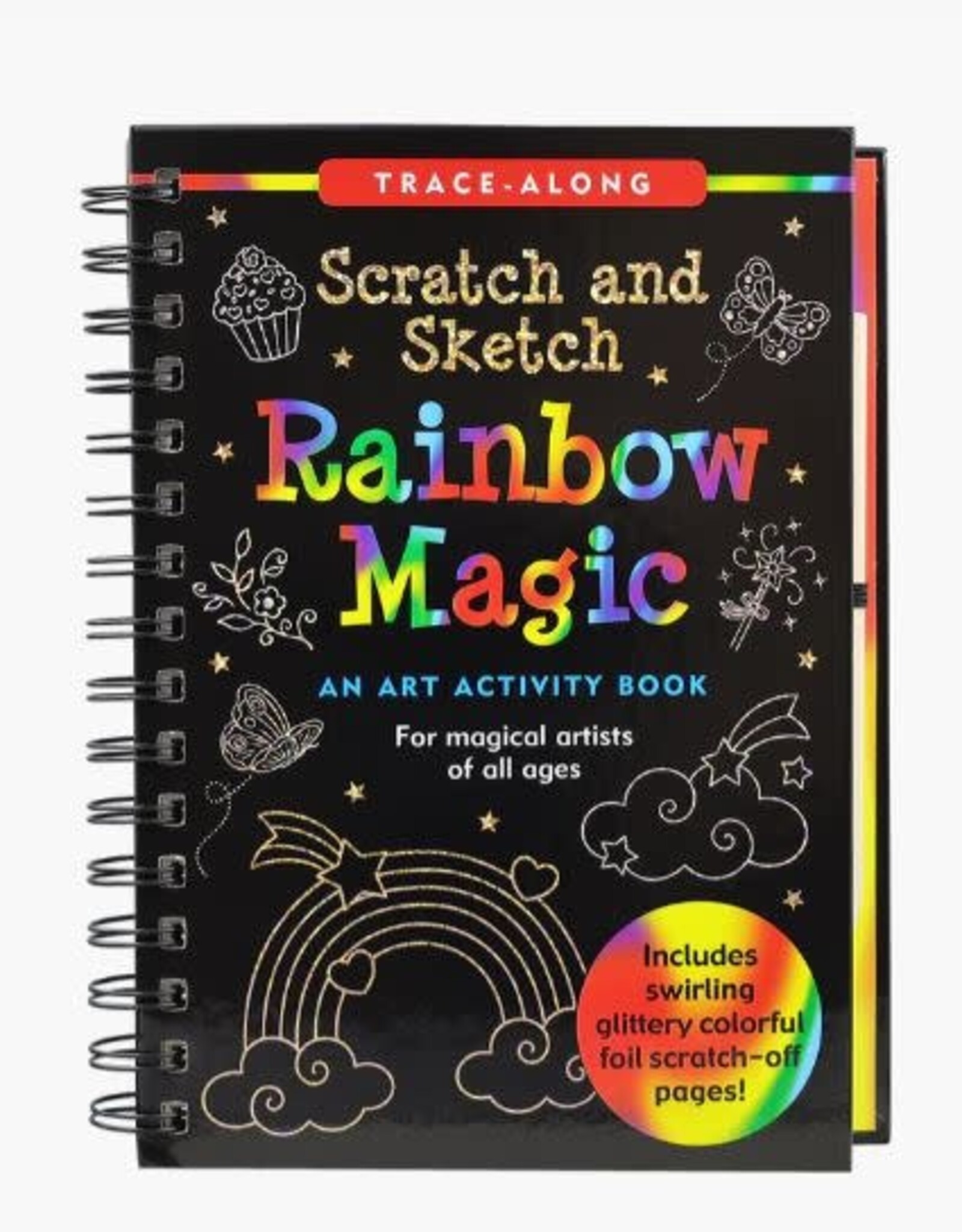 Peter Pauper Press SCRATCH & SKETCH RAINBOW MAGIC