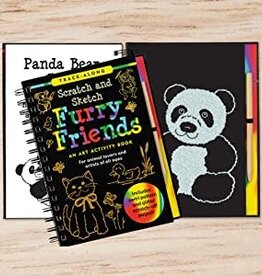Peter Pauper Press SCRATCH & SKETCH FURRY FRIENDS