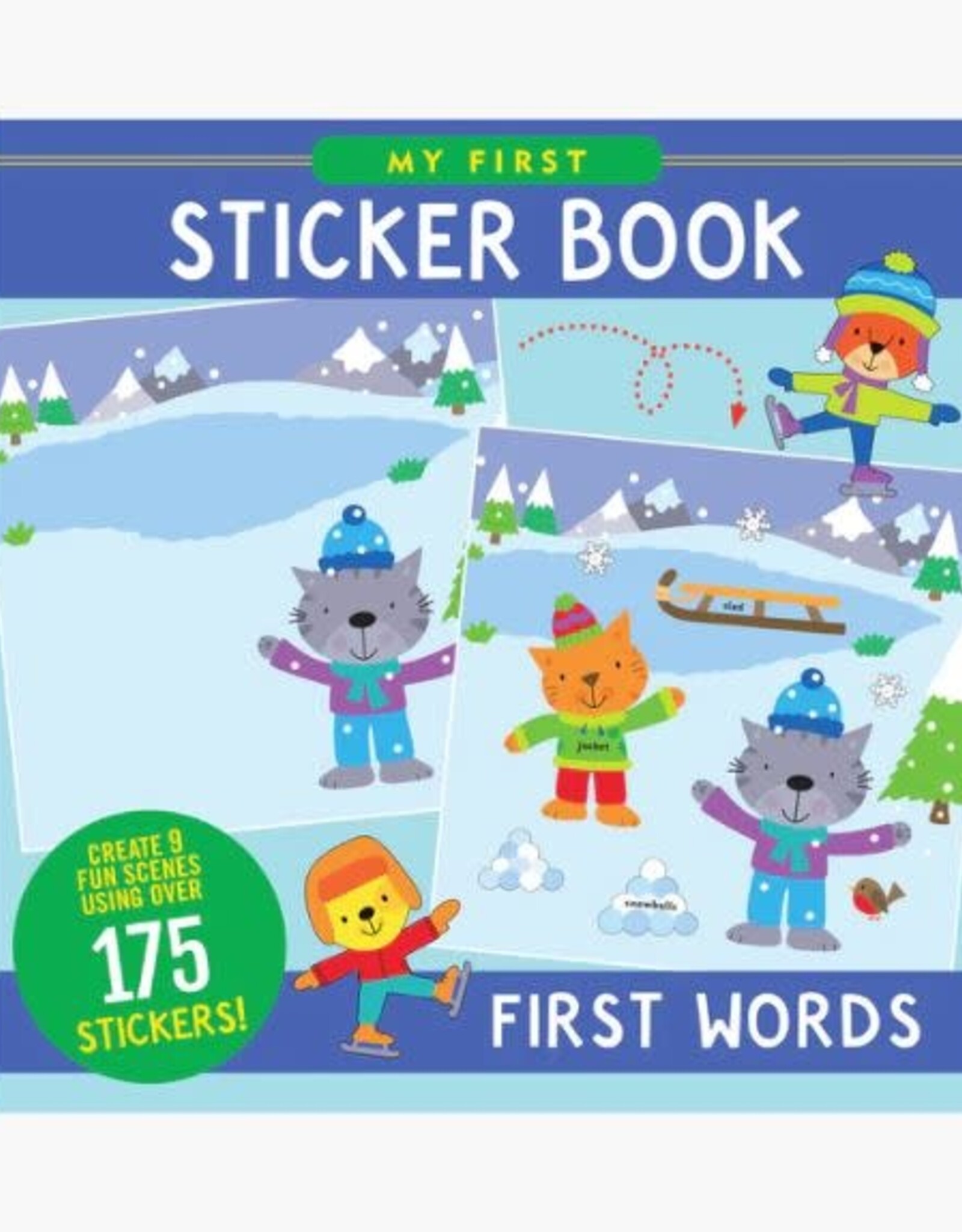 Peter Pauper Press MY FIRST STICKER BK FIRST WORDS