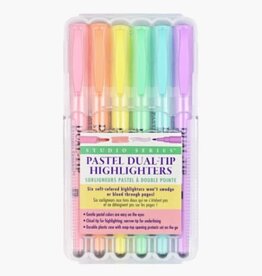 Peter Pauper Press PASTEL DUAL-TIP HIGHLIGHTERS